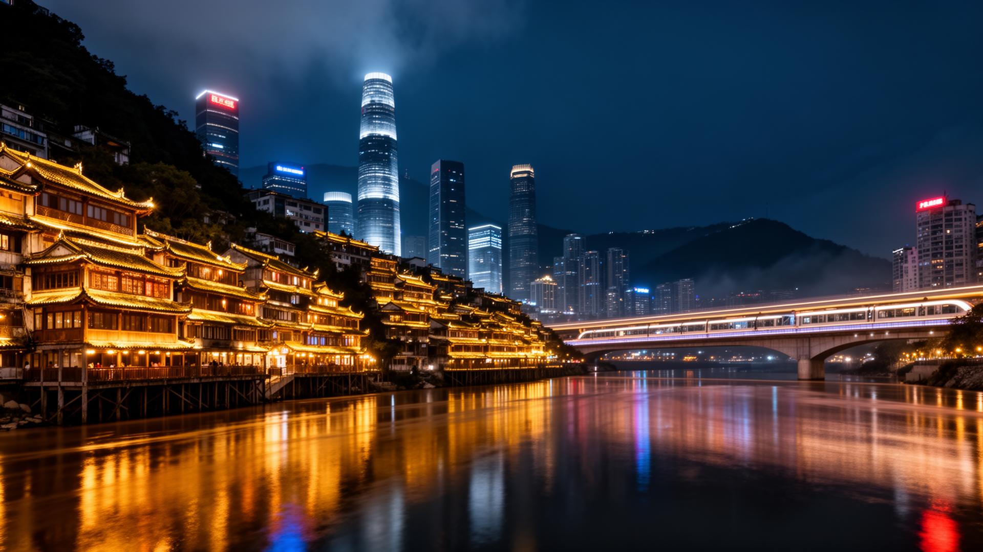 Magical Chongqing skyline